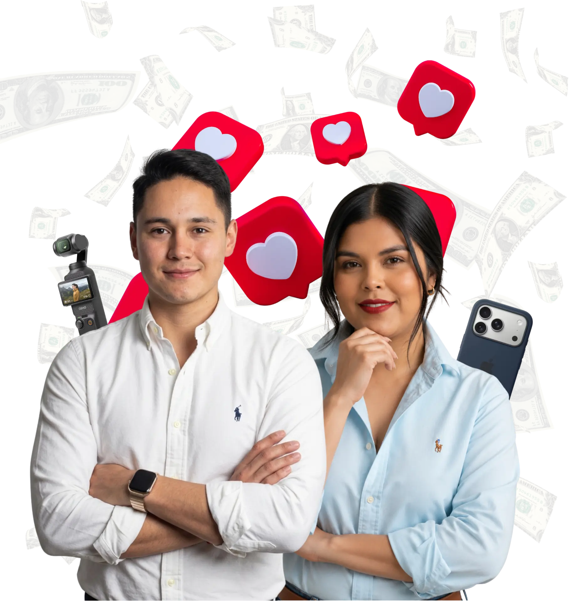 Rafael y Dulce, fundadores de Avante Creative